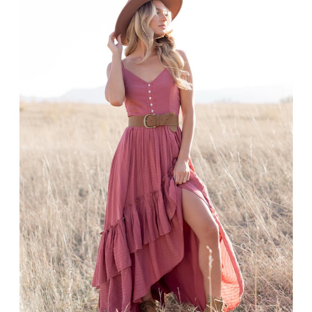 Joyfolie Everlie Dress in Clay